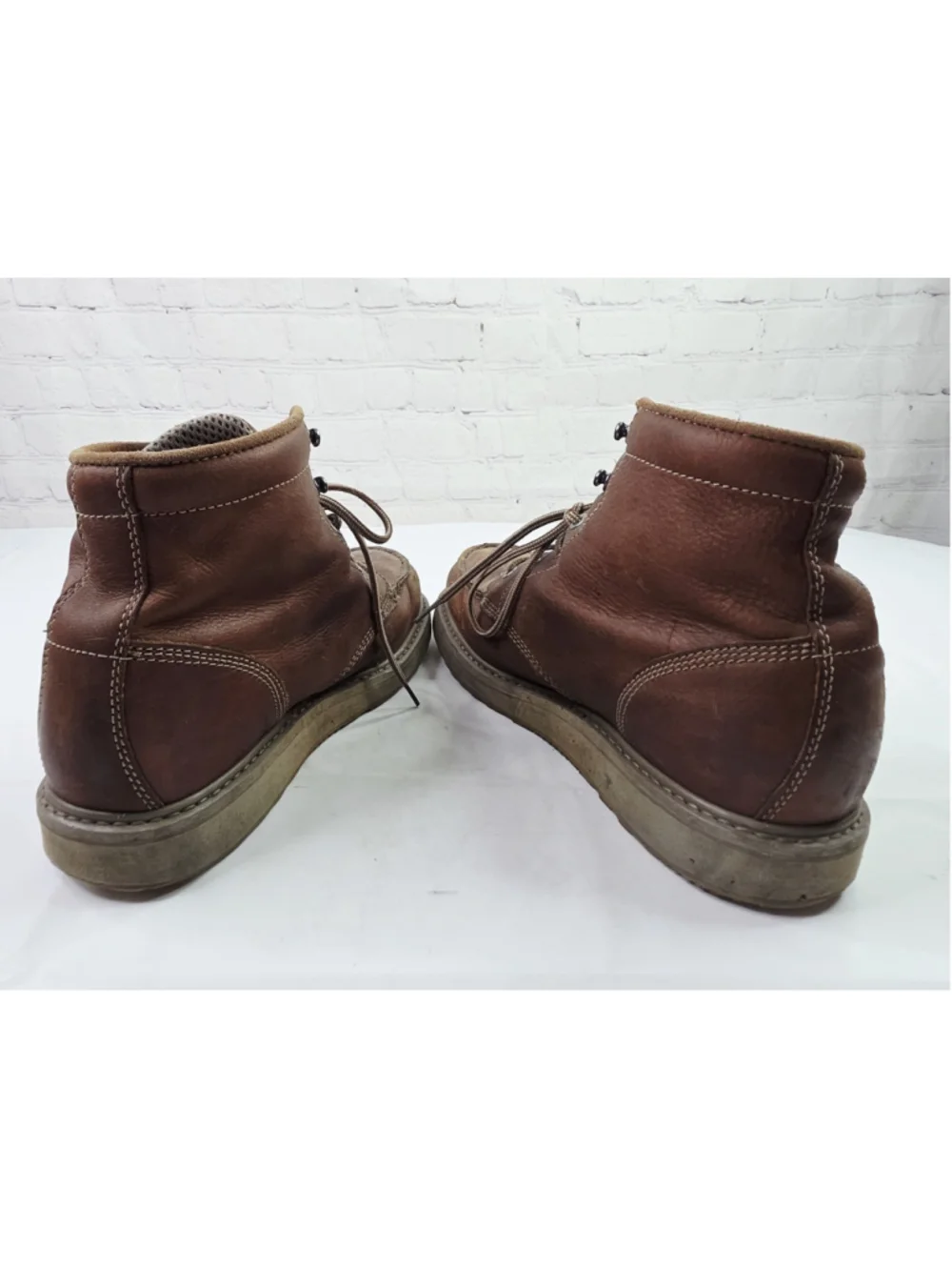 Timberland Pro Barstow Wedge Work Boot Alloy Toe Brown Men's Size 11 M